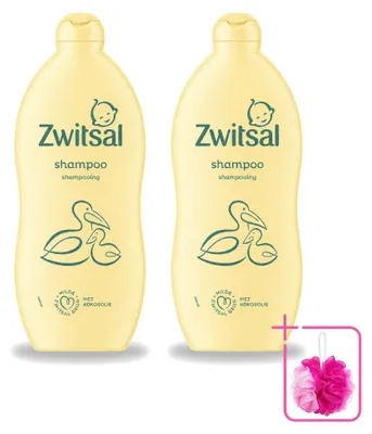 Obrázok produktu pre 2 balenia šampónu Zwitsal pre bábätká s kokosovým olejom – 700 ml – výhodná sada – 2 kusy