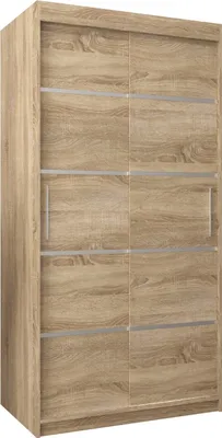 Produktbild von Kleiderschrank, Schiebetürenschrank Schlafzimmer, Schrank VERONA 1 100 cm