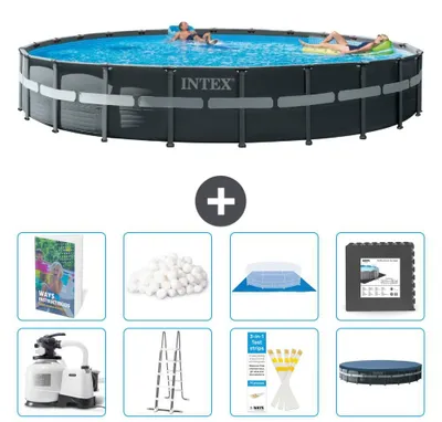 Produktbild von Ultra XTR Pool Rund - 732x132 cm - 9-teilig  S553