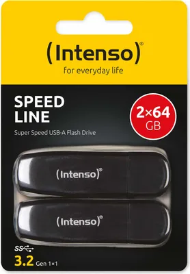 Obrázok produktu pre Intenso 3533494 USB flash disk 64 GB USB Type-A 3.2 Gen 1 (3.1 Gen 1) Black