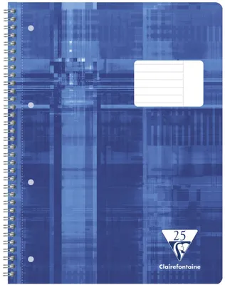 Immagine prodotto di Clairefontaine 68225C Blocco universitario A4, righe 25, 80 fogli