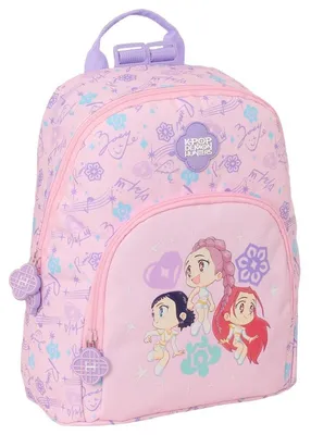 Productafbeelding van Rugzak voor school, KPop, Demon Hunters, Chibi-design, 30 cm