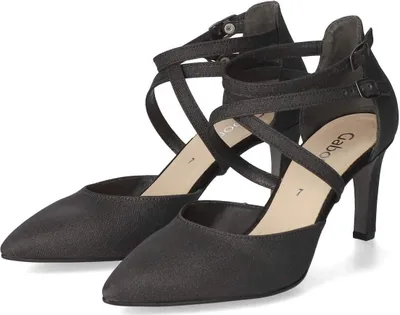 Produktbild von Gabor 41.390 Damenschuhe - Riemchen Pumps schwarz Elegant NEU