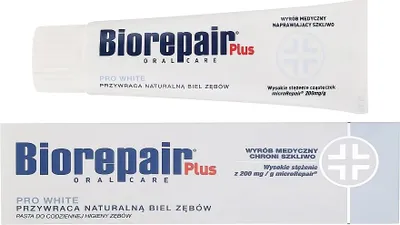 Zdjęcie produktu dla Wybielająca pasta do zębów Biorepair Plus Pro White
