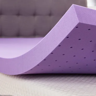 Productafbeelding van SINWEEK 7,6 cm gel-matrasbeschermer van traagschuim, geventileerd, zacht, voor bedden
