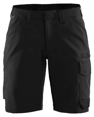 Produktbild von Blakläder Damen Service Shorts 4-Wege-Stretch 7123, Farbe:Schwarz/Dunkelgrau, Größe:C46
