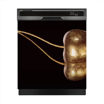 Produktbild von Magnete Dekorative 60x60 cm Küche Magnetmatte Spülmaschine - Goldenes Gemüse Früchte