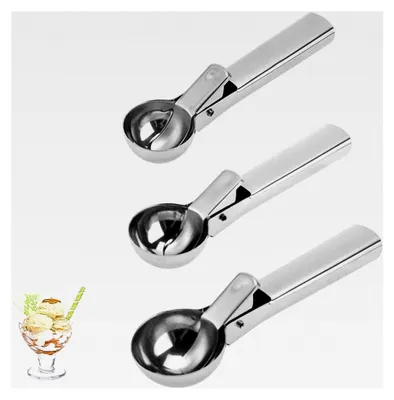 Produktbild von 3 Stück Eisportionierer für Eiscreme, Teig und Melonenbälle