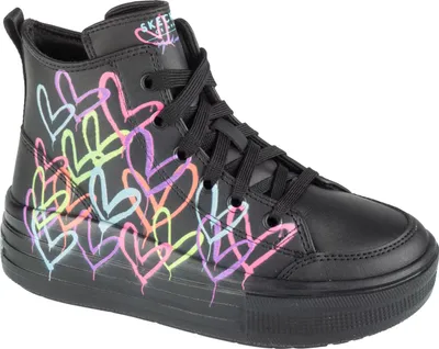 Produktbild von Skechers Hyperlift Veterschoen hoog - Zwart - Maat 33