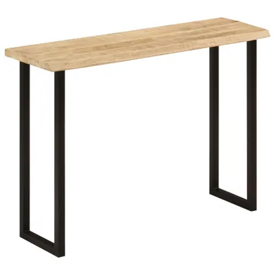 Produktbild von Konsolentisch mit Baumkante 105x33x76 cm Massivholz Mango