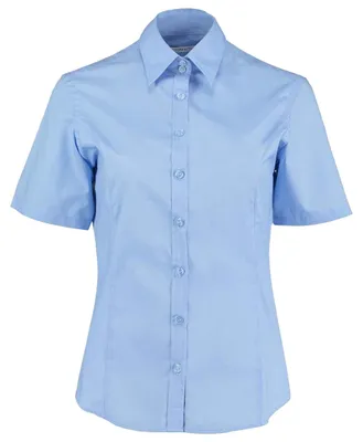 Image de Kustom Kit - Chemise pour femmes - Business à manches courtes LT4164 (34 DE) (Bleu clair)