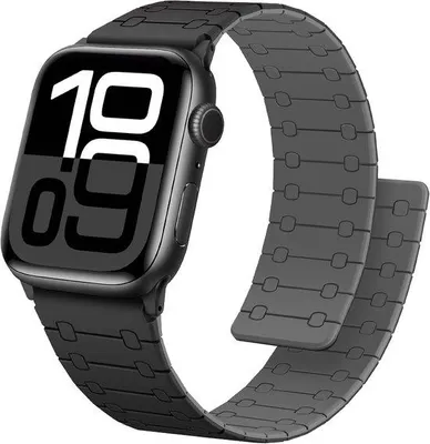 Productafbeelding van Anlinser Compatibel met Apple Watch armband 49 mm 46 mm 45 mm 44 mm 42 mm 41 mm 40 mm 38 mm, dubbelzijdige magnetische