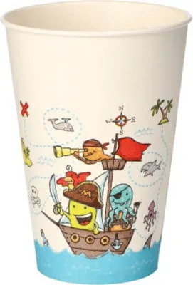 Produktbild von Papstar 88494, 200 ml, Papier, Weiß, 7 cm, 97 mm