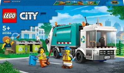 Immagine prodotto di LEGO City Camion per il Riciclaggio dei Rifiuti 60386
