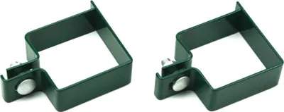 Produktbild von 2x Endschelle 60 x 60 mm Zaunpofsten Zäune Pfostenschelle Zaun Pfosten
