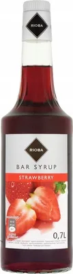 Produktbild von Sirup für Erdbeerriegel 700ml - Rioba