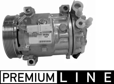 Produktbild von MAHLE ACP 1256 000P SD7C16 Klimaanlage Klimakompressor PAG 46 R134a passend für PEUGEOT 407 SW (6E) 407 (6D) 607 (9D, 9U) 407 Coupe (6C) für CITROËN