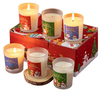 Immagine prodotto di Set di candele profumate per le feste - 6 pezzi