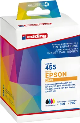 Immagine prodotto di Il multipack di cartucce d'inchiostro sostituisce il codice Epson T26XL a colori