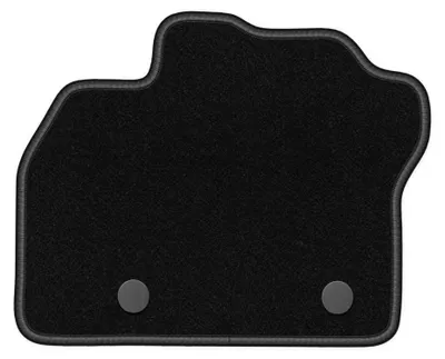 Produktbild von Fahrermatte Velours für Renault Zoe II 2018- (Schrägheck) – 1-tlg, Schwarz, passgenau – Wielganizator BASIC