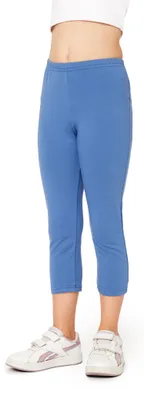 Image de Leggings capri 3/4 en coton pour fille Bellivalini BLV50-280 (jean, 128)