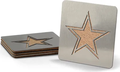 Produktbild von Dallas Cowboys Boaster Coaster 4er-Set