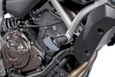 Zdjęcie produktu dla PUIG 7064N Crash pady R19 pasujące do YAMAHA MT-07 czarny