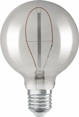 Produktbild von Ledvance LED Leuchtmittel Vintage 1906 Globe G95 E27 3,4W warmweiß, rauch