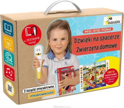 Immagine prodotto di Mówiąca książka interaktywna Widzę, słyszę, poznaję - Agnieszka Matz