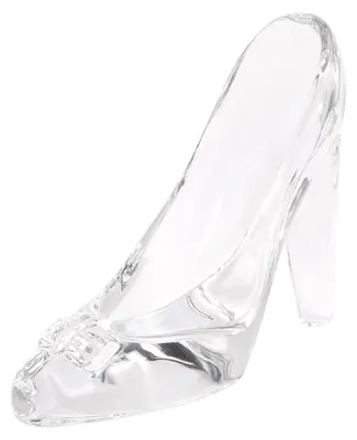 Kristallschuh aus Glas, Hochzeitsdekoration, 13x11x6,5 cm
