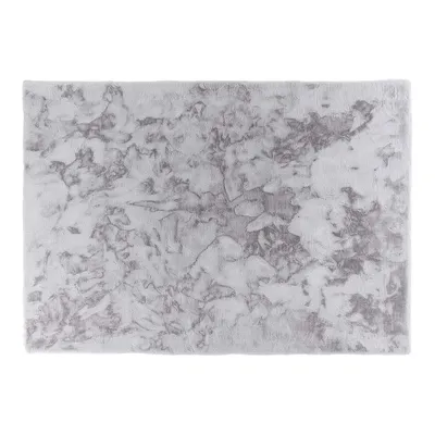 Produktbild von Schöner Wohnen Kunstfell Teppich Tender Silber 004 | 80x150 cm