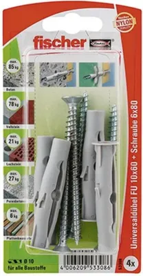 Produktbild von Universaldübel FU 10x60 S K
