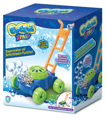 Produktbild von BUBBLE SPASS - Rasenmäher mit Seifenblasenfunktion