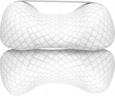 Produktbild von Kniekissen für Seitenschläfer - Ergonomisches Schlafkissen, Orthopädisches Kissen aus Memory-Schaum, Atmungsaktiver Bezug - Knie-Kissen 27 x 20 cm