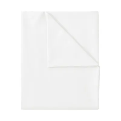 Produktbild von Bettlaken Betttuch 100% Baumwolle ohne Gummizug, 180x275 cm, Weiß