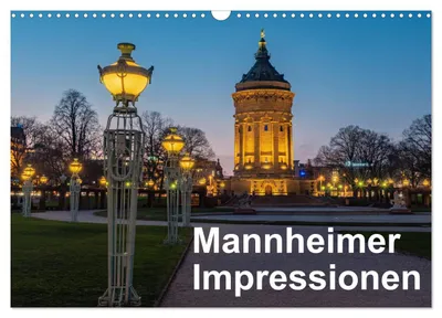 Immagine prodotto di Immagini di Mannheim. (Calendario da parete 2027, formato DIN A3 orizzontale), calendario mensile CALVENDO