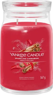 Produktbild von Yankee Candle Sparkling Cinnamon Signaturkerze 567 g