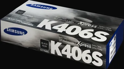 Zdjęcie produktu dla HP zastępuje kasetę z czarnym tonerem Samsung CLT-K406S