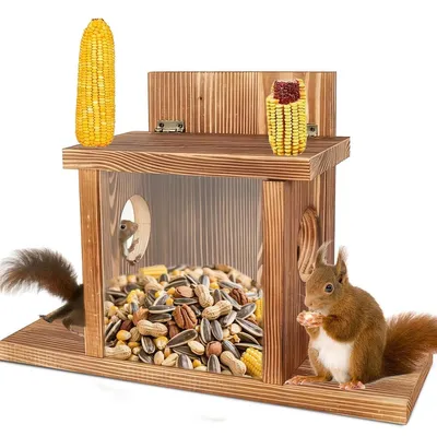 Produktbild von Eichhörnchen Futterhaus für den Garten