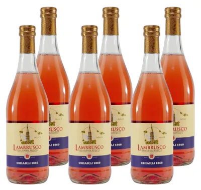 Produktbild von Chiarli Lambrusco Rosato IGP -lieblich- (6 x 0,75L)