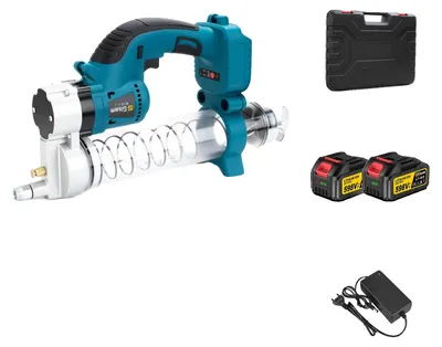 Produktbild von Fettapplikator, bürstenloser Motor, Hochdruckausgang, 2 Batterien