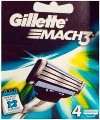 Produktbild von Gillette Mach3 Refill 4 Units
