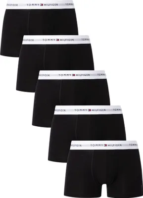 Produktbild von Tommy Hilfiger Herren 5 Pack Koffer, Schwarz