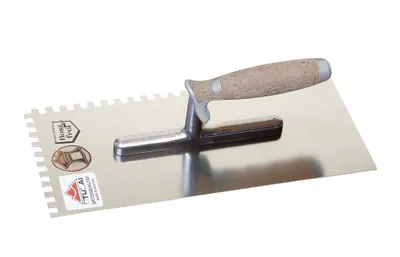 Immagine prodotto di STUBAI spatola lisciante serie seghettata in sughero, inossidabile 4 mm