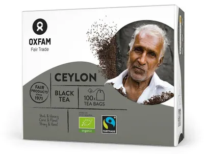 HERBATA CZARNA SRI LANKA FAIR TRADE BIO (100 x 1,8 g) 180 g - OXFAM