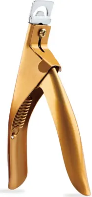Produktbild von EWANTO Nagelknipser Tip Cutter Schneider für Kunstnägel Gelnägel Maniküre Werkzeug aus Edelstahl Bronze TCB-01
