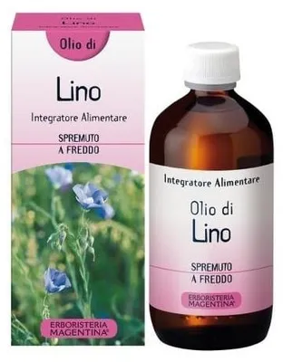 Immagine prodotto di Lino Olio Vegetale 250 Ml