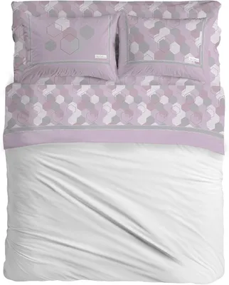 Imagen del producto de DELICATI, juego de sábanas para cama de matrimonio, de flanela, 100% algodón, cálido y suave, para cama de 180 x 200 cm, incluye sábana bajera