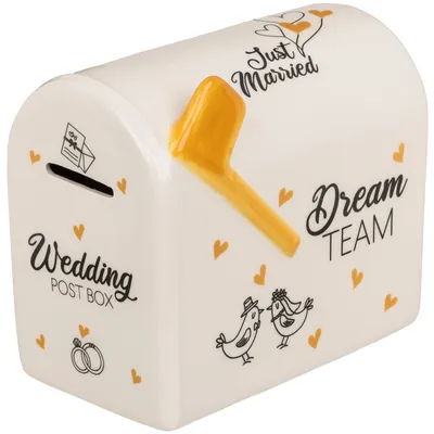 Produktbild von Spardose Briefkasten "Just Married"