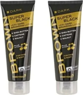 Produktbild von Tannymaxx SUPER SCHWARZ Sehr dunkle Bronzierung 125 ml
